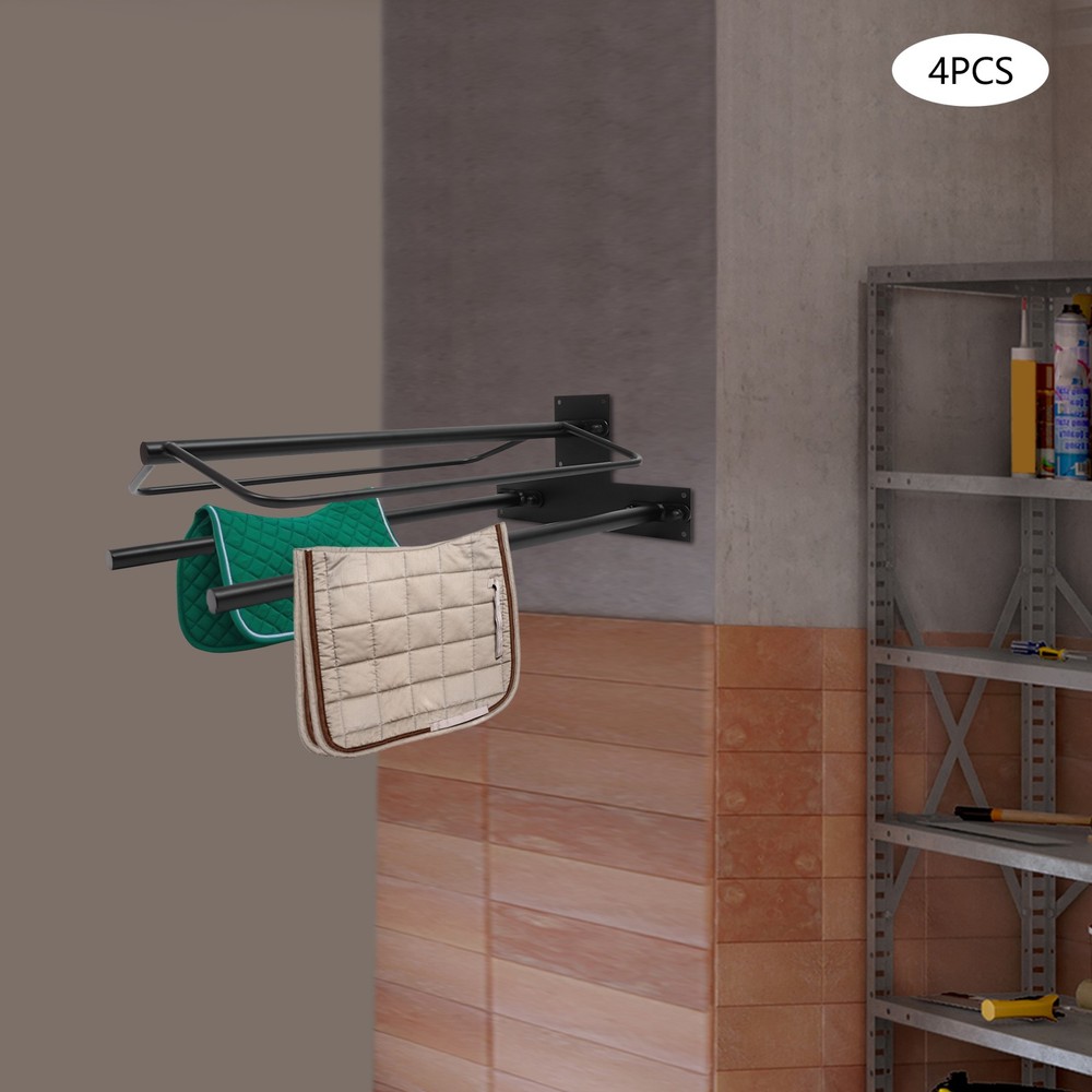 4 Saddle Racks Saddle Rack With Double Pad Bars Modern Wall Mounted Saddle Rack