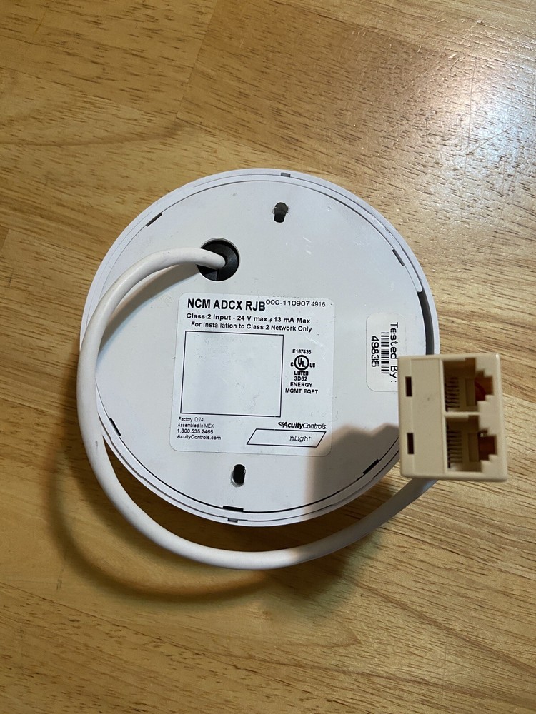 NCM ADCX RJB Acuity Controls Low Voltage Ceiling Mount Photo Sensor