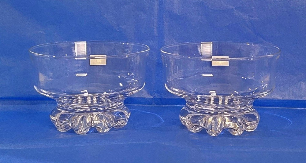 4 Vintage STUDIO NOVA Footed CITADEL Dessert Bowls