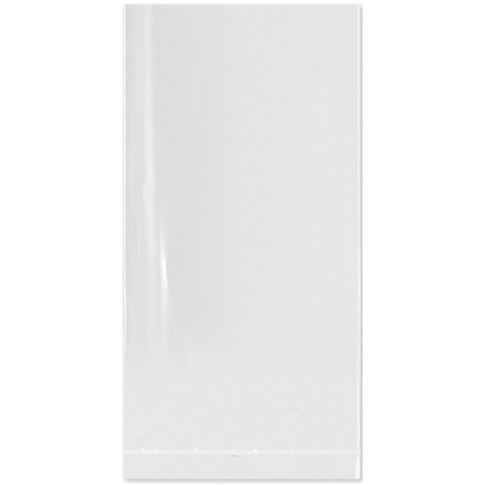 Plymor 2" x 4", 4 Mil Flat Open Clear Plastic Poly Bags