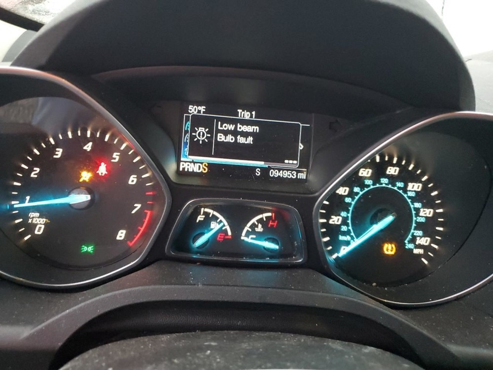 2014 Ford Escape Audio Control Panel 8 Display Used OEM 638-14511