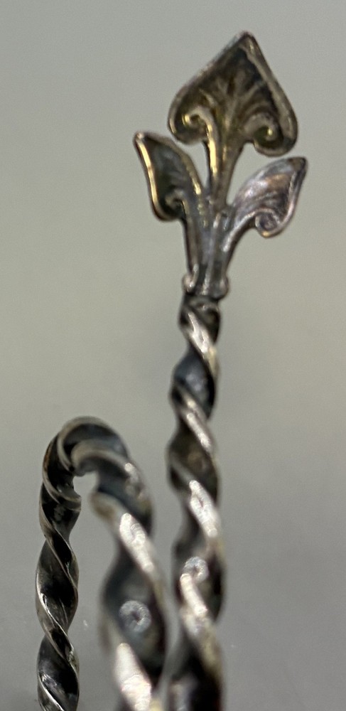 Two Mid-Century Norwegian 830 Silver Caddy Spoons