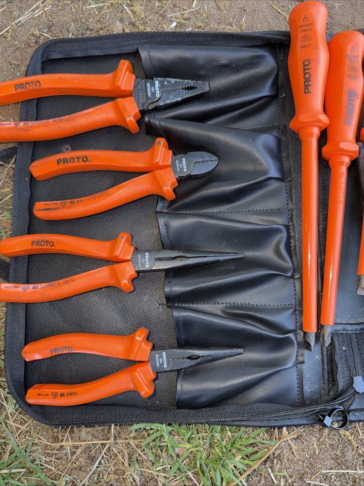 Proto tools 1000v insulated tools - 9 Pc Set