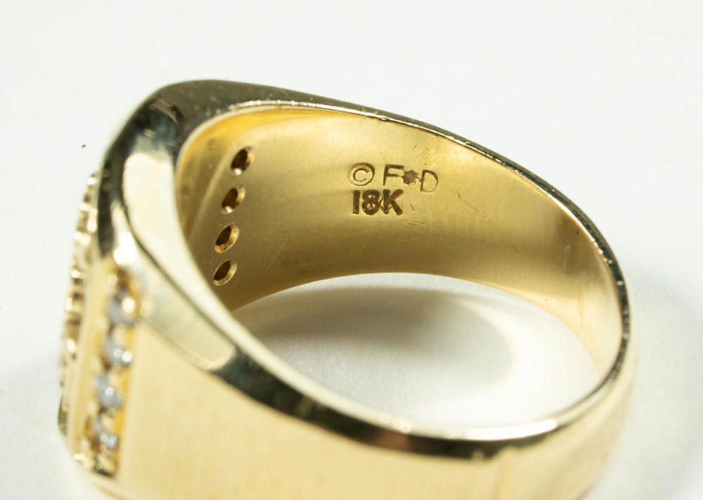 316 Mining Heritage Ring- Solid Gold Collector's Edition