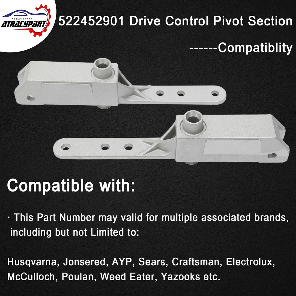 522452901 Drive Control Pivot Section Section, 2 Pack