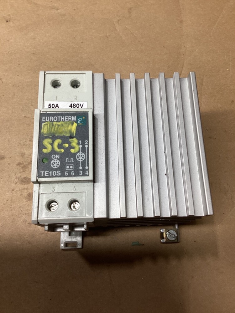 Eurotherm TE10S Single Phase Solid State Relay Input: 50A #100G80PR7