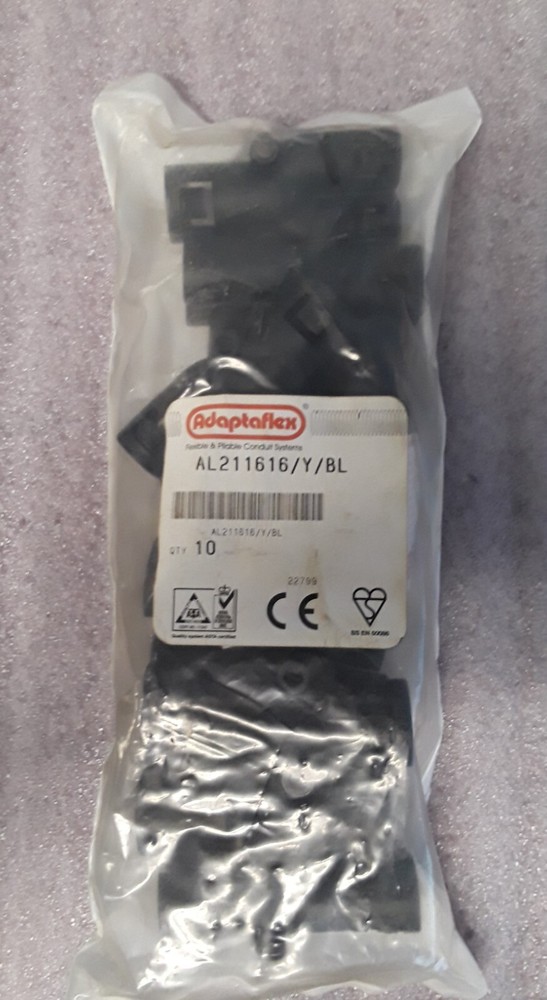 PN# AL211616/Y/BL - ADAPTAFLEX - COUPLER , 3WAY
