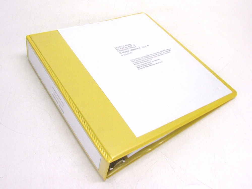 FANUC ROBOTICS I/O UNIT MODEL B CONNECTION MANUAL