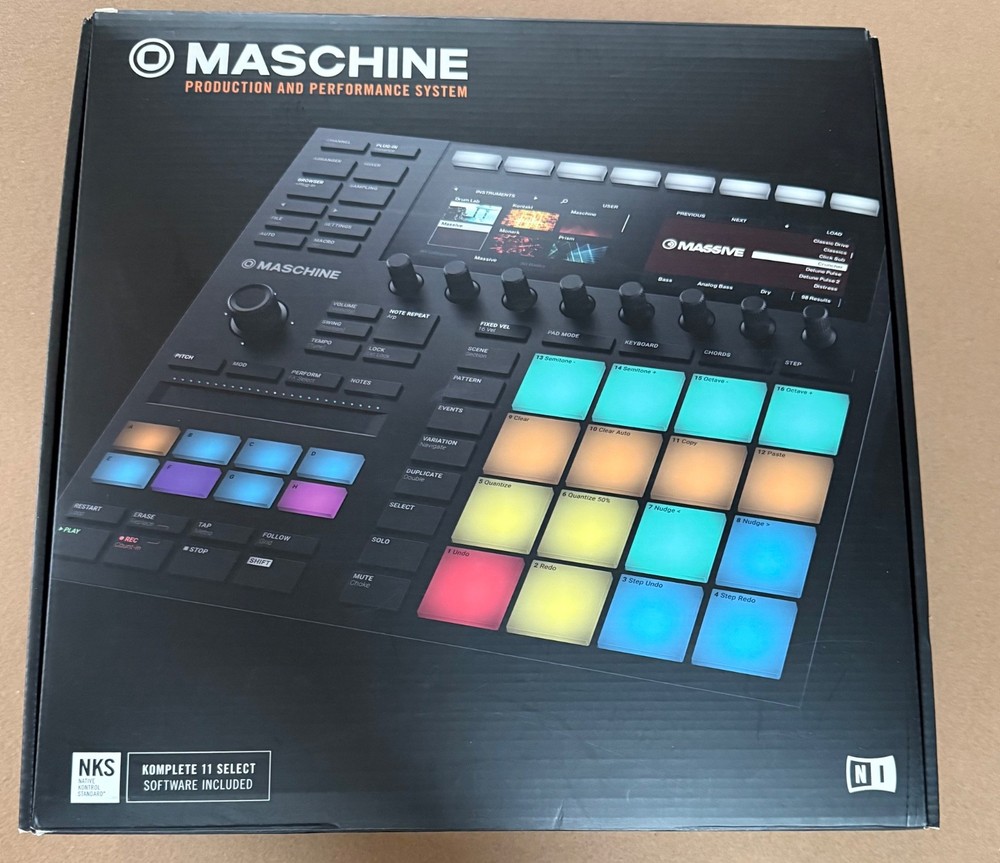 Native Instruments Maschine MK3 With Original Box - Software Transfer Avaliable