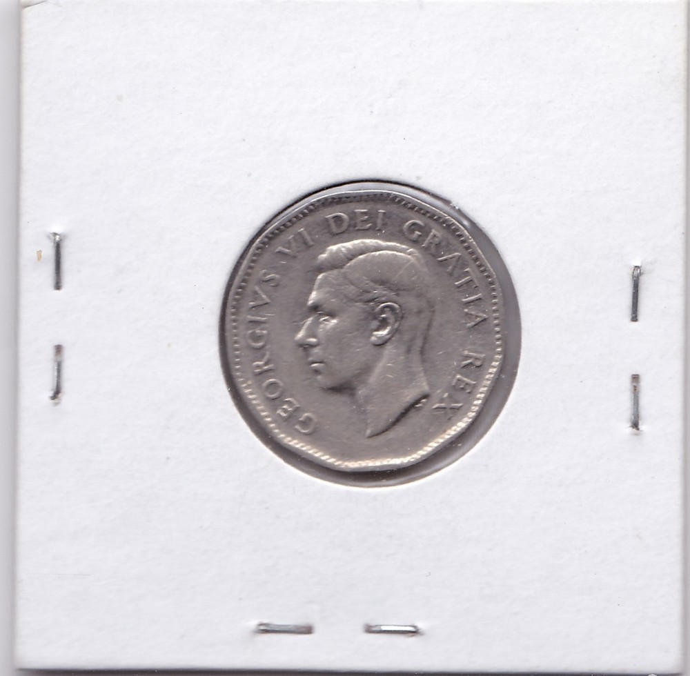 1950 Canada 5 Cents