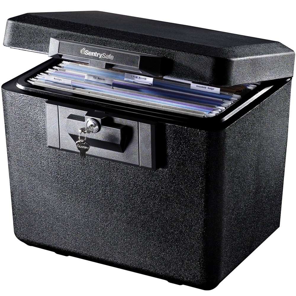 NEW SentrySafe 0.61 cu ft Fireproof File Safe Box Document Storage Chest