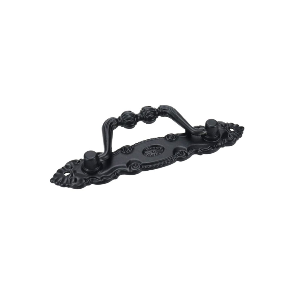 10pcs Antique Style Bail Handles Classical Black Decorative Drop Pulls for Do...