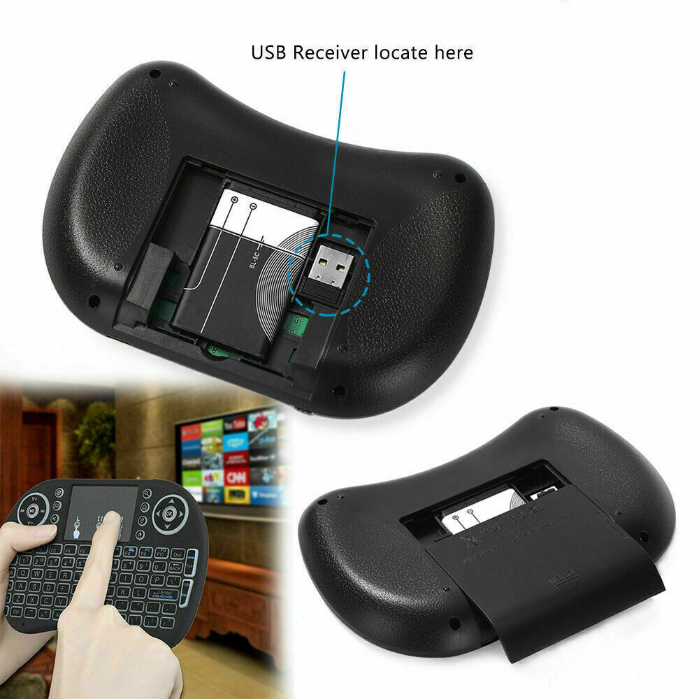 Wireless Mini Keyboard Remote Control Touchpad Smart TV Android TV Box PC 2.4GHz