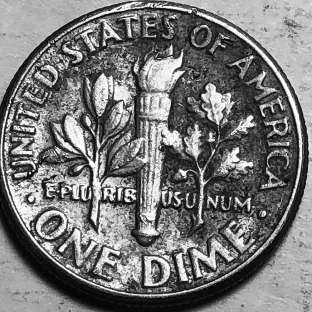 1983 d Roosevelt dime