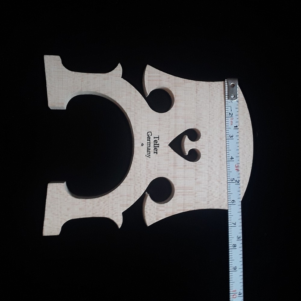Cello Bridge Teller Germany 1/2 Size