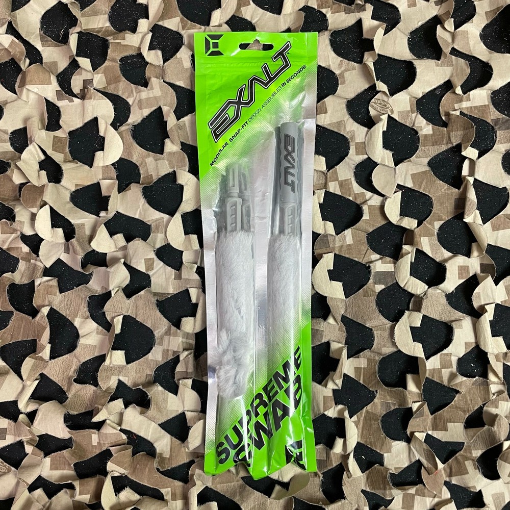 NEW Exalt Paintball Supreme Swab - Solid Grey