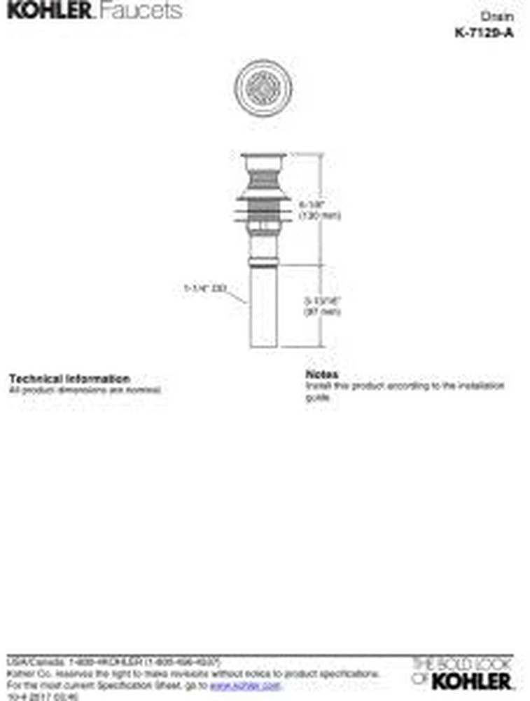 GRID DRAIN WITH OVERFLOW