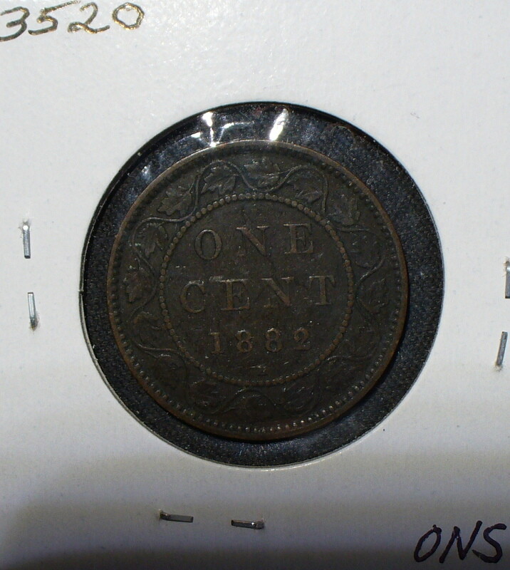 Canada Cent 1882H