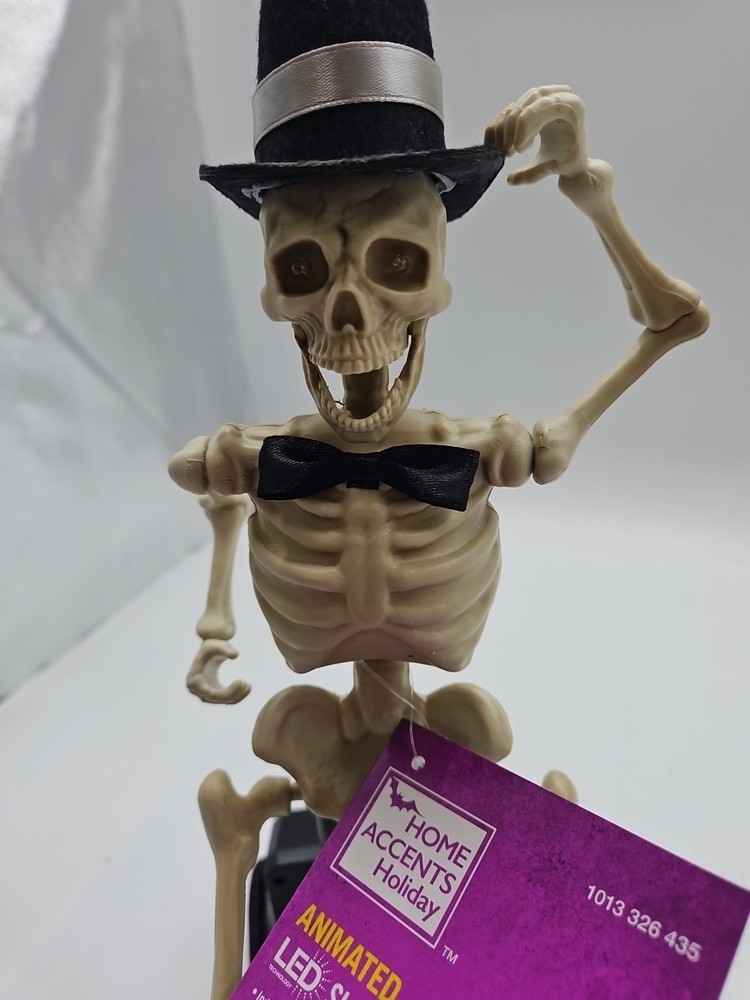 Animated Led Skeleton On Tricycle [79]