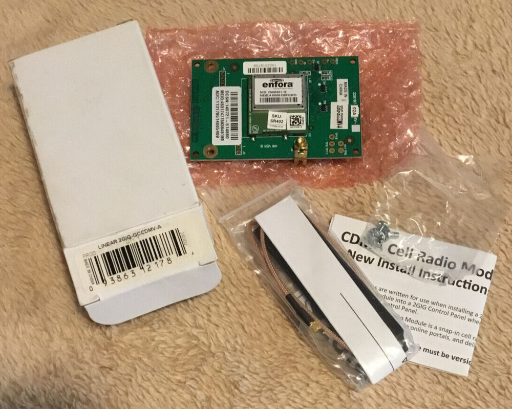 LINEAR 2GIG-GCCDMV-A Cellular Radio Module