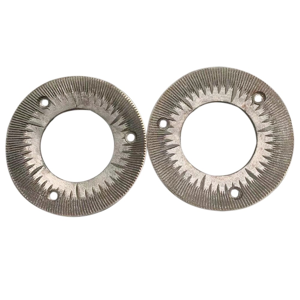 110V Electric Grain Mill Grinder Grinding Sheets Replacement Grinding Plate 2Pcs