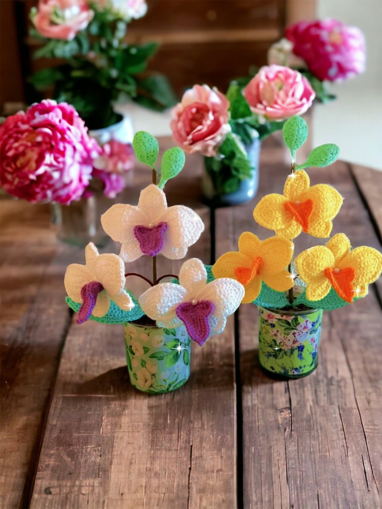 Orchidea Mini Crochet