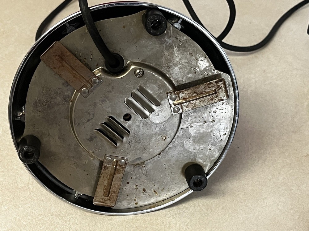 Vintage MCM Chrome Waring Blender Working