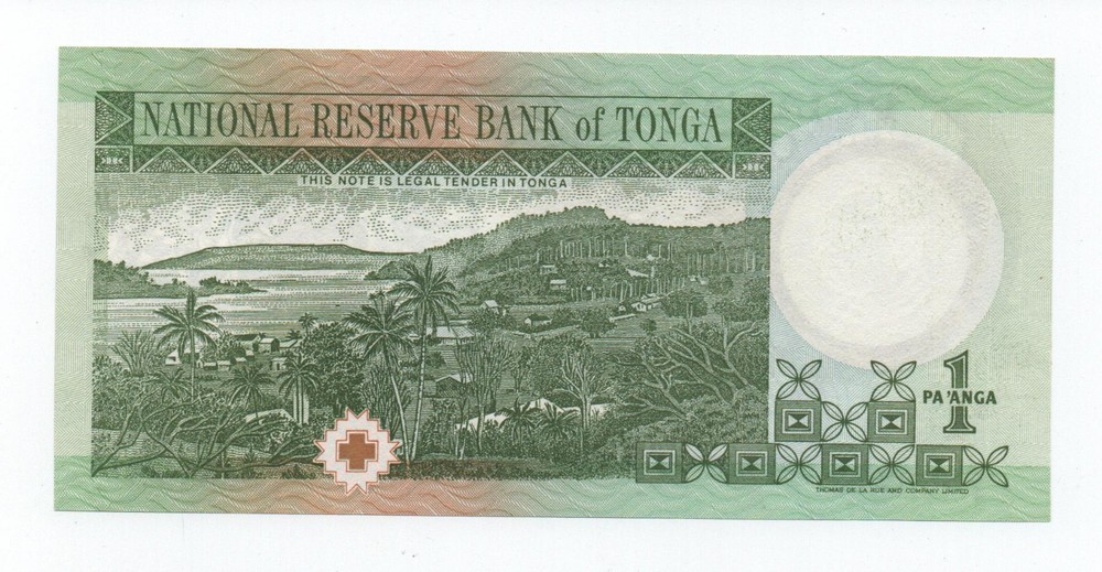 TONGA 1 PA'ANGA 1995 PICK 31 UNC