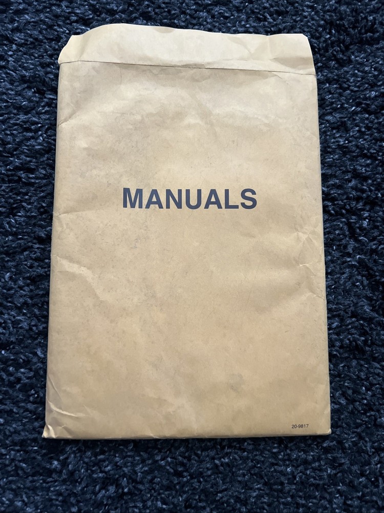 (ORIGINAL MANUAL ) KILLER INSTICT JAMMA PCB ARCADE