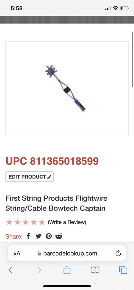 Firststring Flightwire premium bow string Brand new