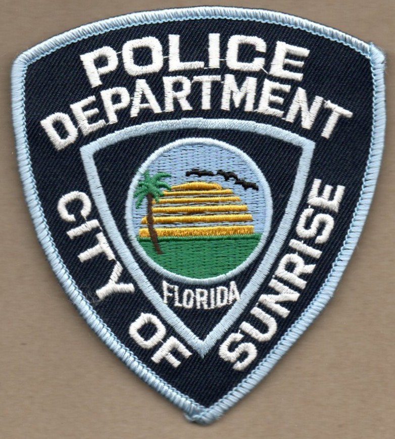 Sunrise (FL) PD Police Patch
