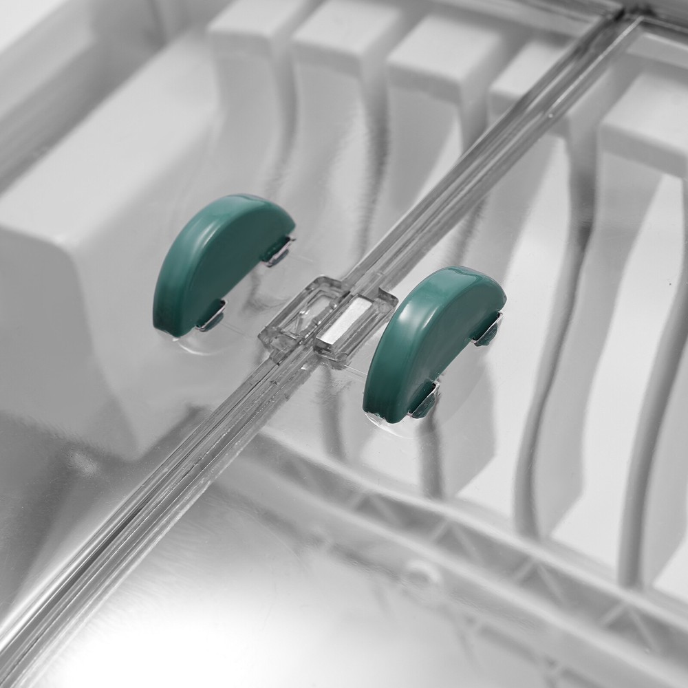 2 Tier Plastic Drying Rack for Kitchen, Dish Drying Rack 2-tier Dish Drying Rack