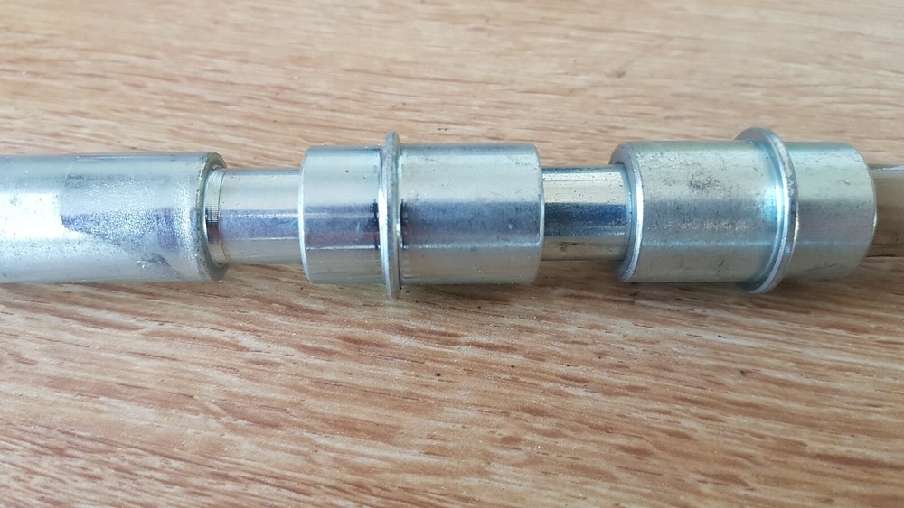 CPI GTR 50 FRONT WHEEL SPINDLE, SPACERS, NUT. NEW
