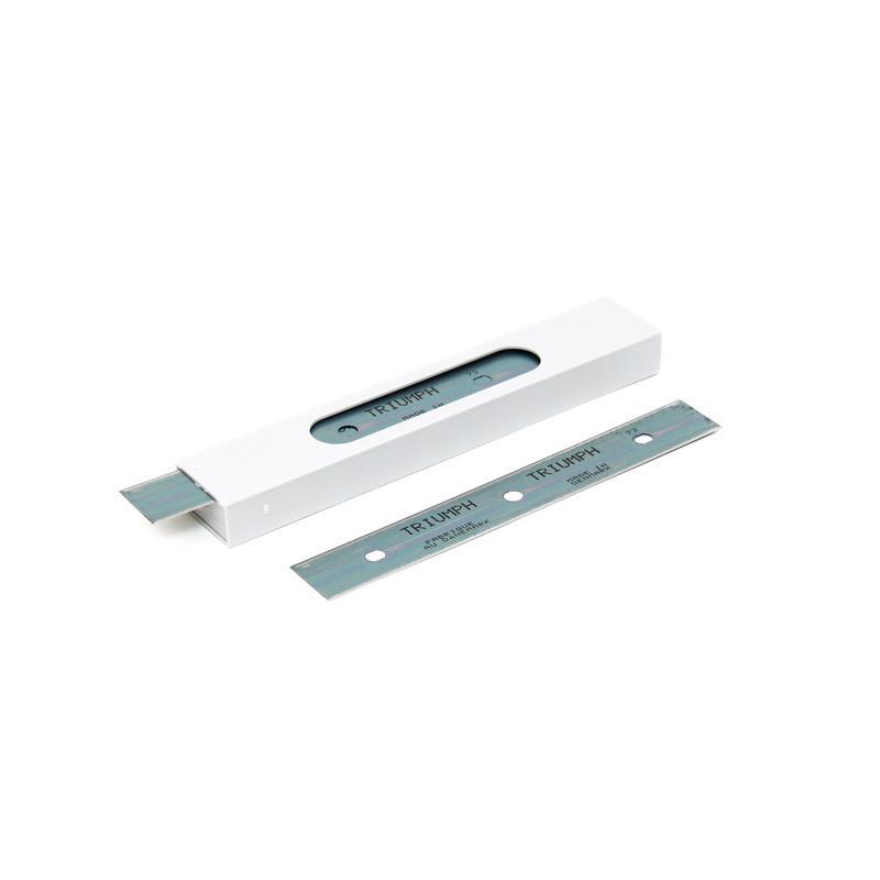 Triumph Premium 6" Double-Edged Scraper Blades Grey Box (25 Pack)