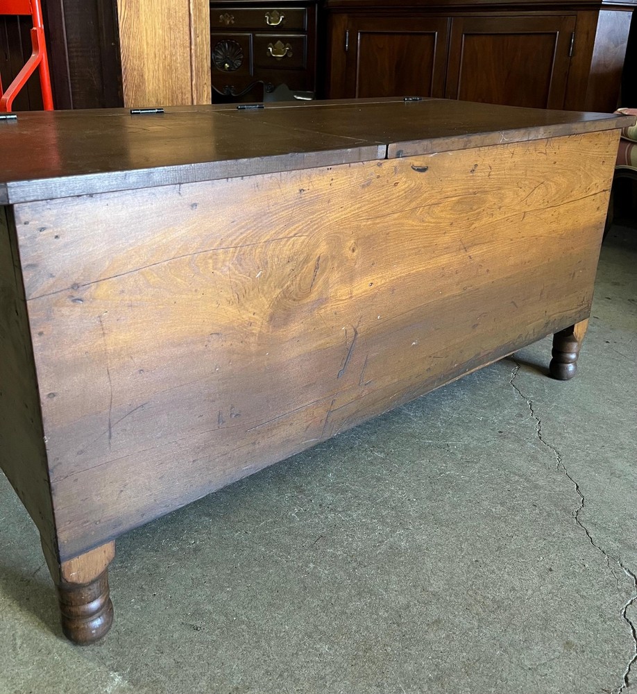 Primitive Blanket Chest with Divided Compartments