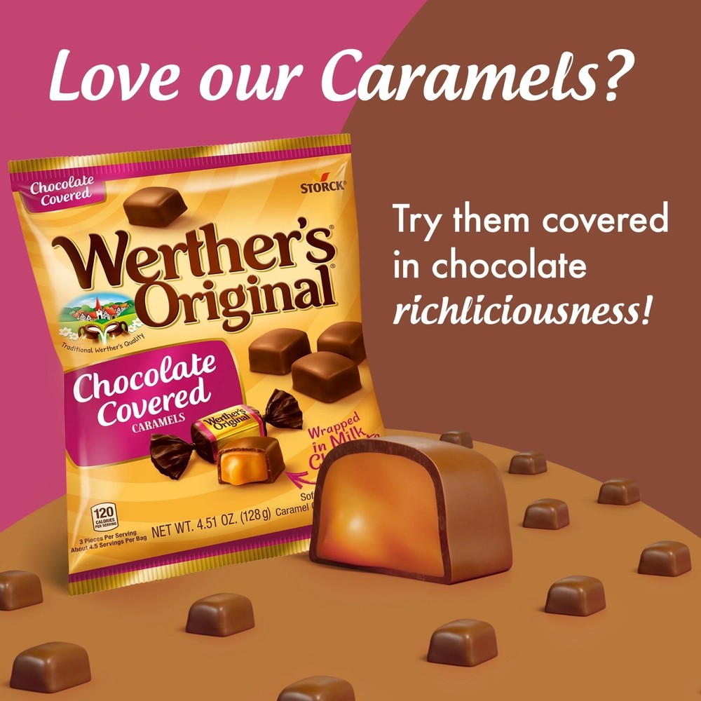 Werther's Original Soft Caramel Candy, 25 oz.