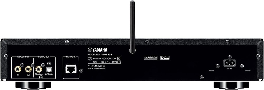 Yamaha Network Player High-resolution Sound Source Support NP-S303(B)