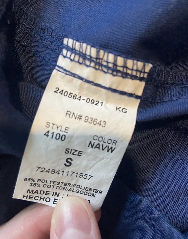 Cherokee Navy Blue Scrub Set Size Small