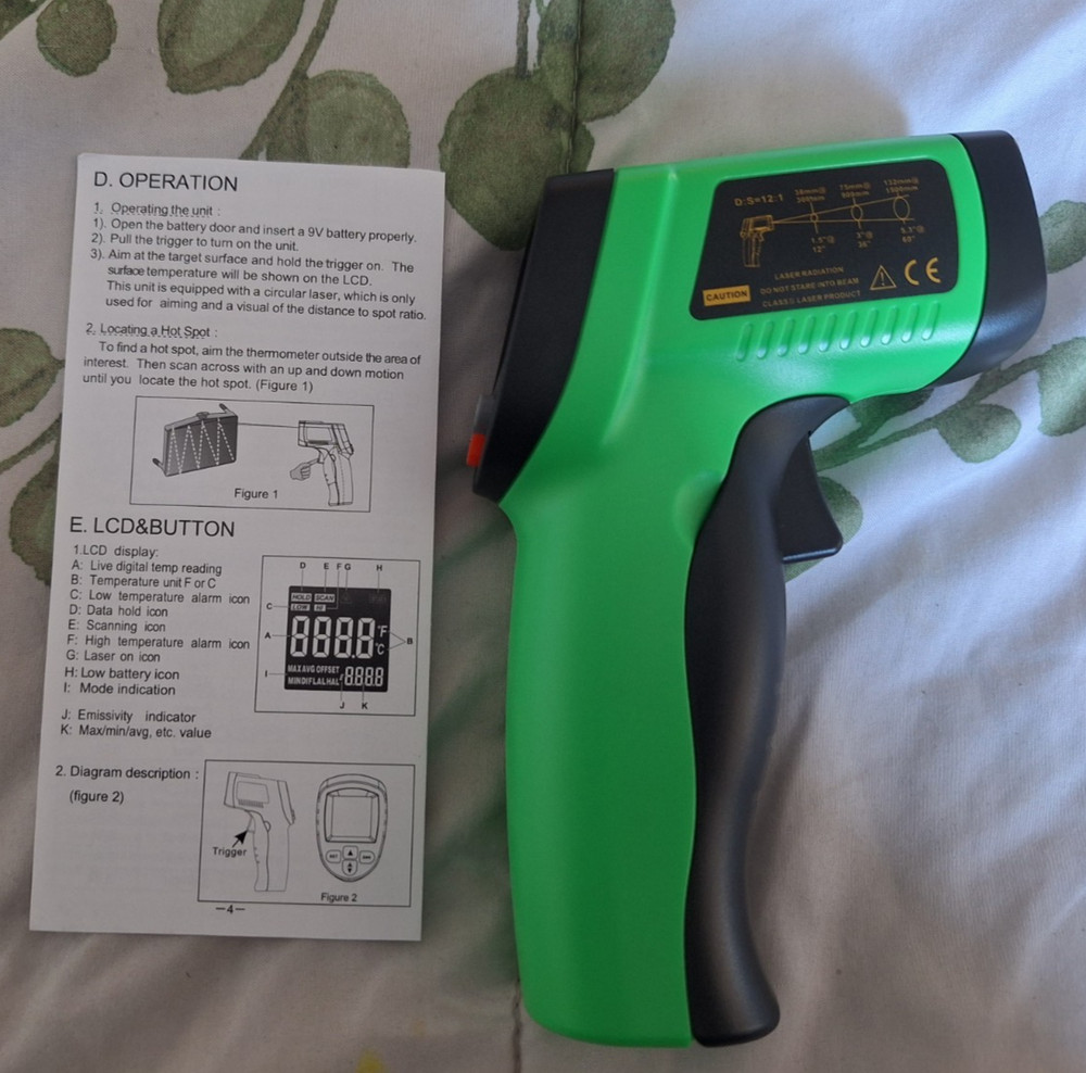 Matco Tools IR Thermometer with Circular Laser MT24G