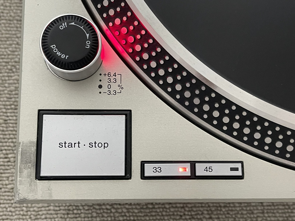 Technics SL-1200MK6 Direct Drive Turntable System Tested & Working with Manual
