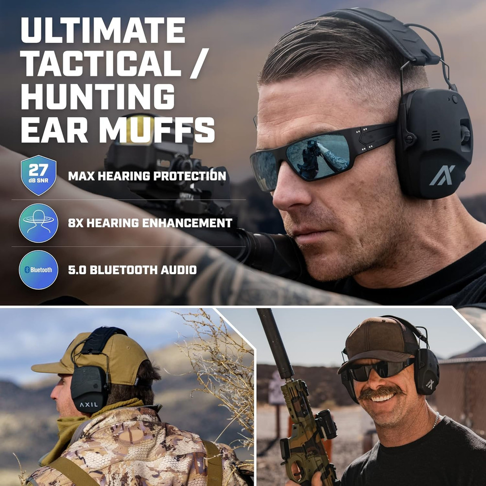 TRACKR Noise Cancelling Ear Muffs