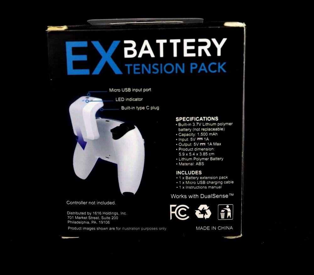 EX Battery Tension Pack White