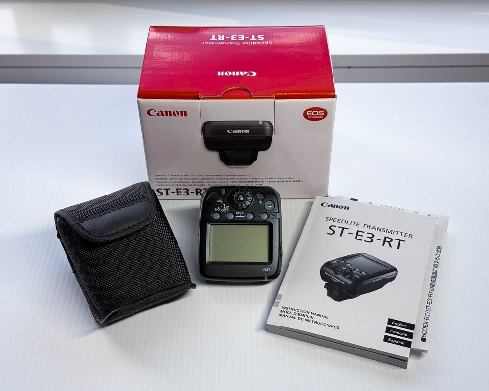 Canon ST-E3-RT Speedlite Transmitter, Open Box, Tested, Works Great! Japan-made