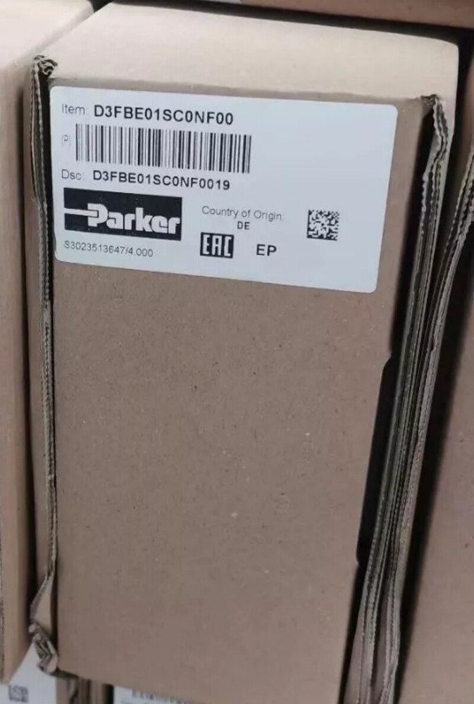 1PC New Parker D3FBE01SC0NF00 Proportional Valve DHL Expedited Shipping