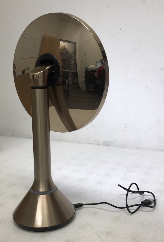 Simplehuman 8" LED Light Sensor Makeup Mirror 5x Rose Gold ST3209