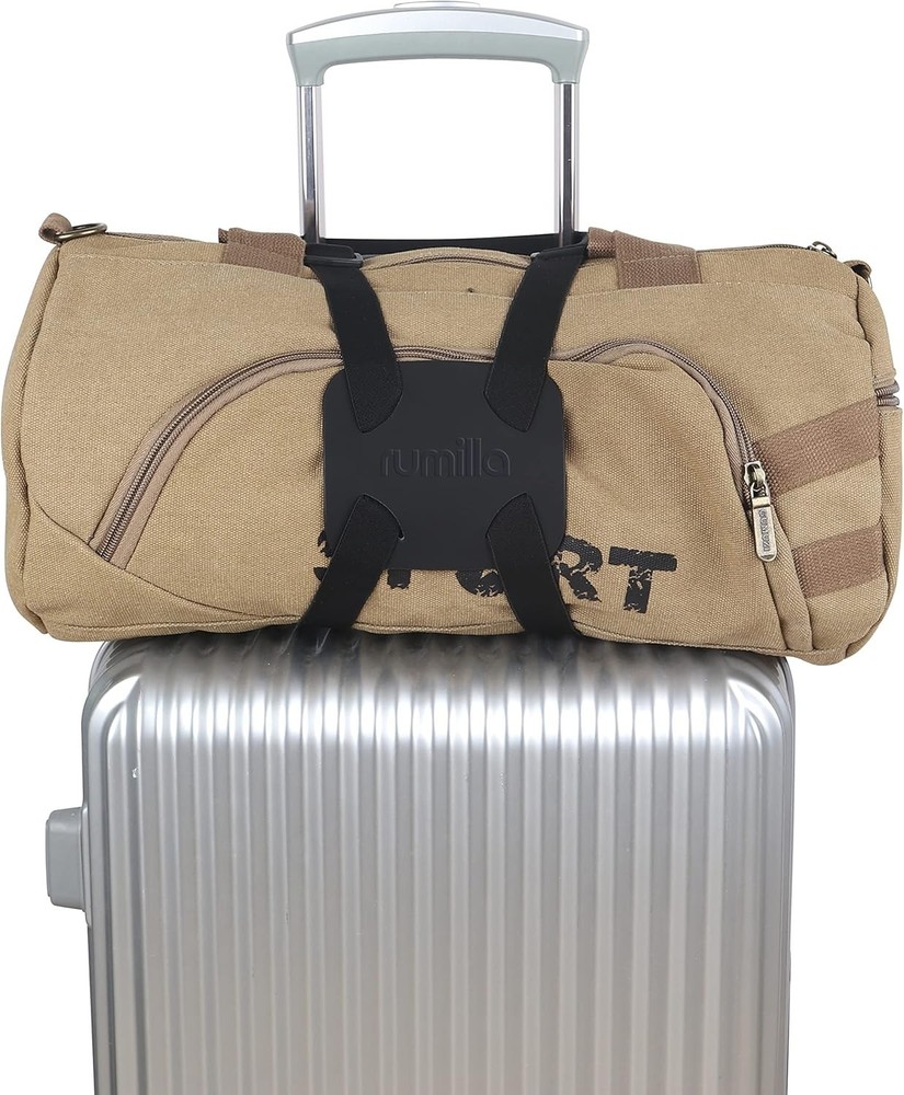 Versatile Black Adjustable Luggage Straps – Perfect Travel Bungee Solution