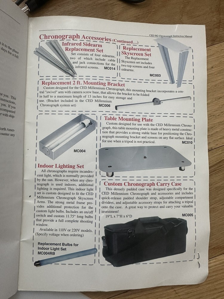 Competitive Edge Dynamics M2 Chronograph Screen Set With Accessories Tested