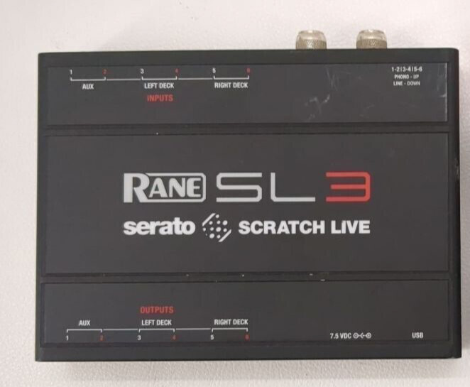 Rane SL3 Scratch Live Serato DJ Interface Good