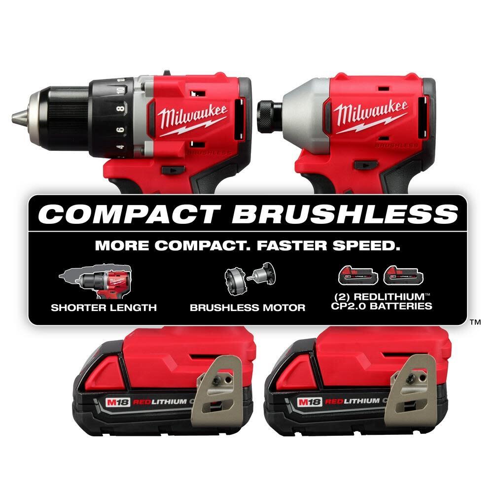 Milwaukee M18 Compact 2-Tool Combo Kit