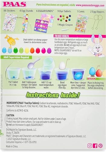 PAAS Deluxe Easter Egg Decorating Kit - 112 Pieces - 2 Pack